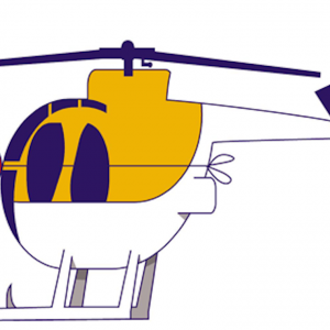 desenho de helicóptero